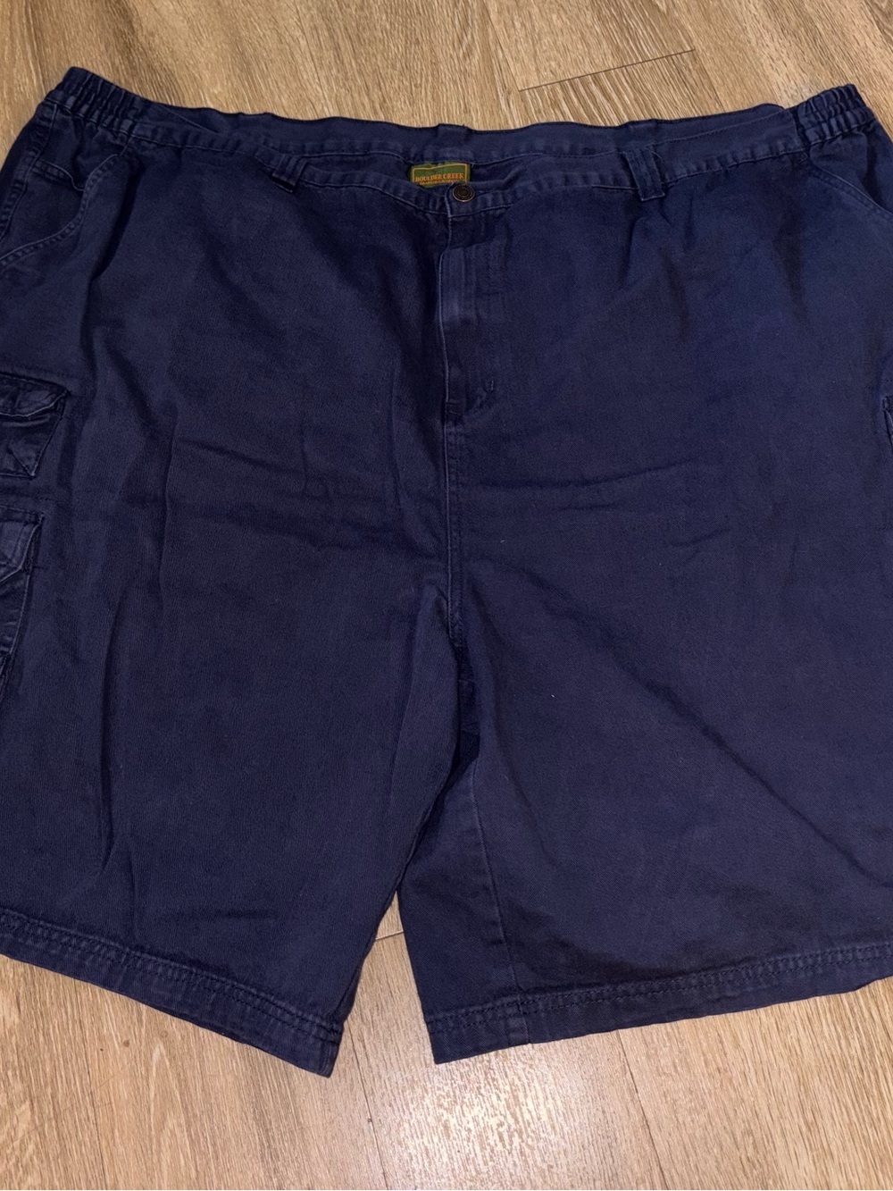 Boulder Creek Cargo Shorts Men’s 58 Big Navy Utility Workwear Casual A85